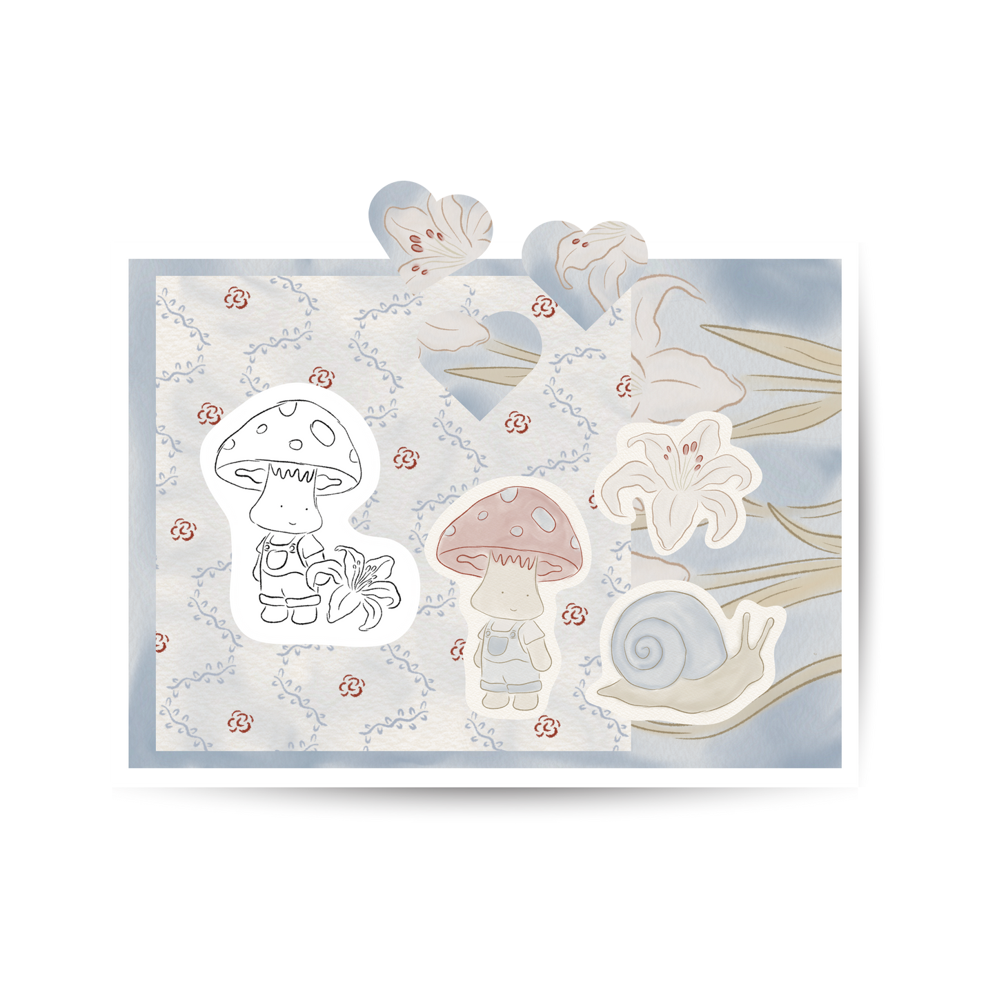 "lilies entwined" snail mail