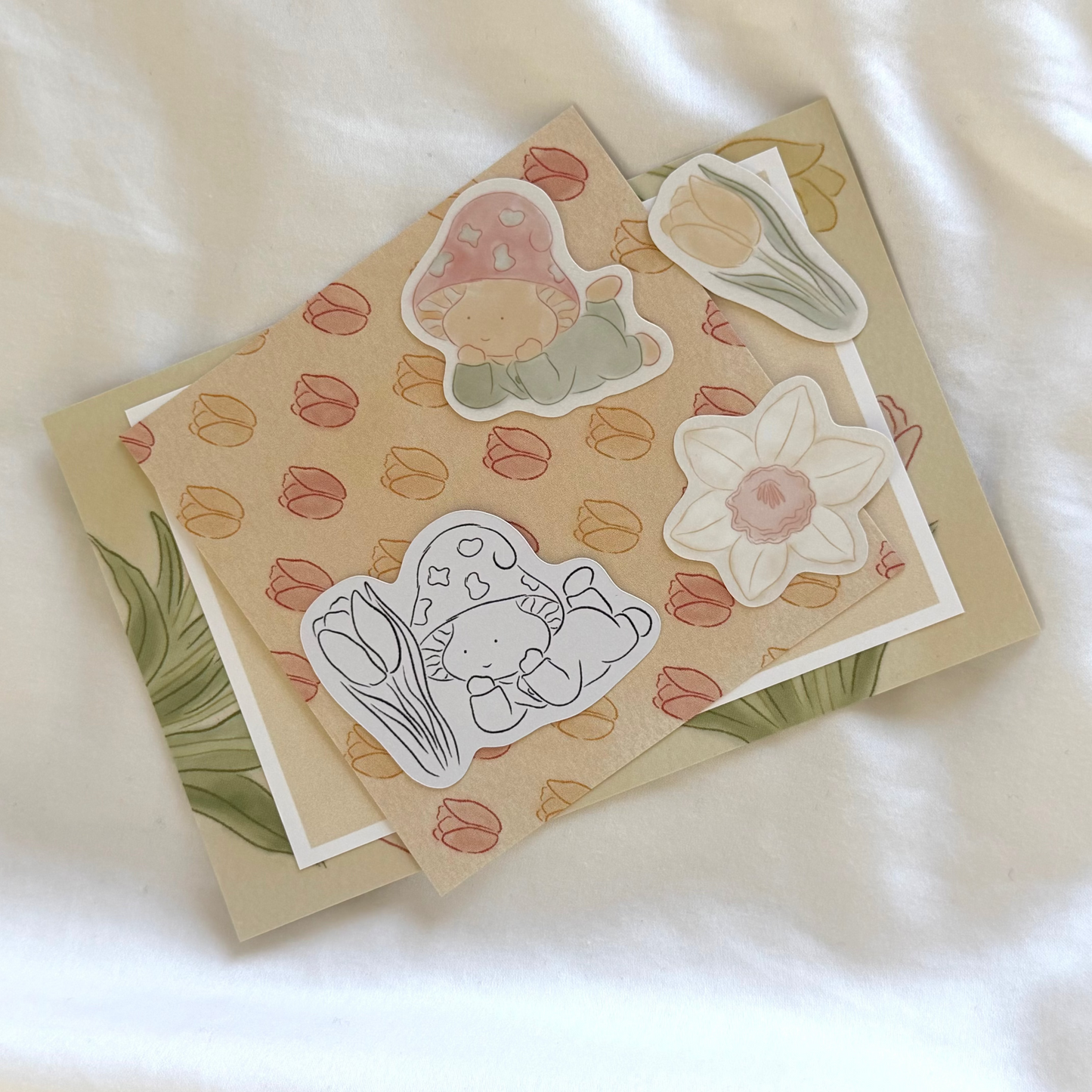 "tulips" snail mail