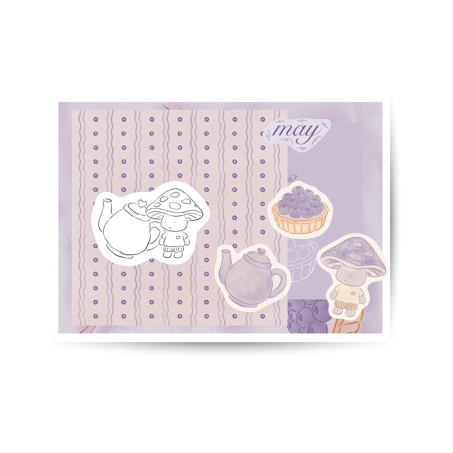 "blueberry tart" snail mail