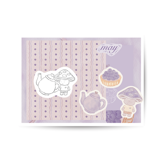 "blueberry tart" snail mail
