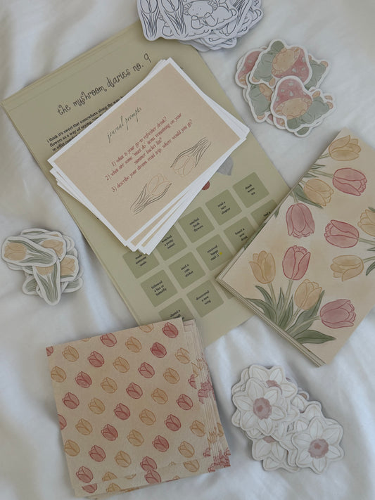 "tulips" snail mail