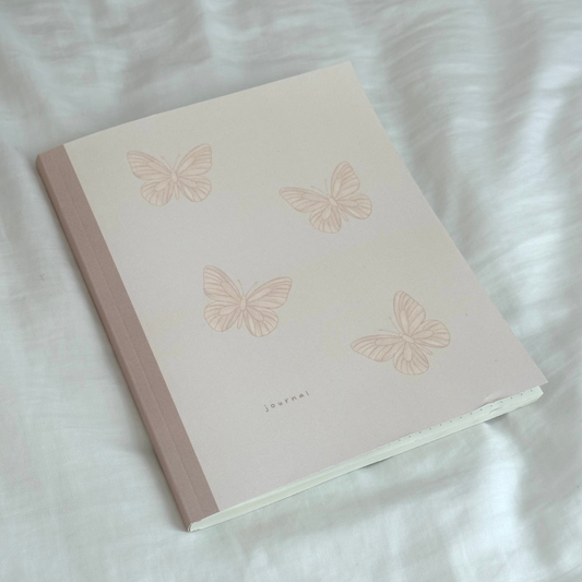 taupe & beige bullet journal